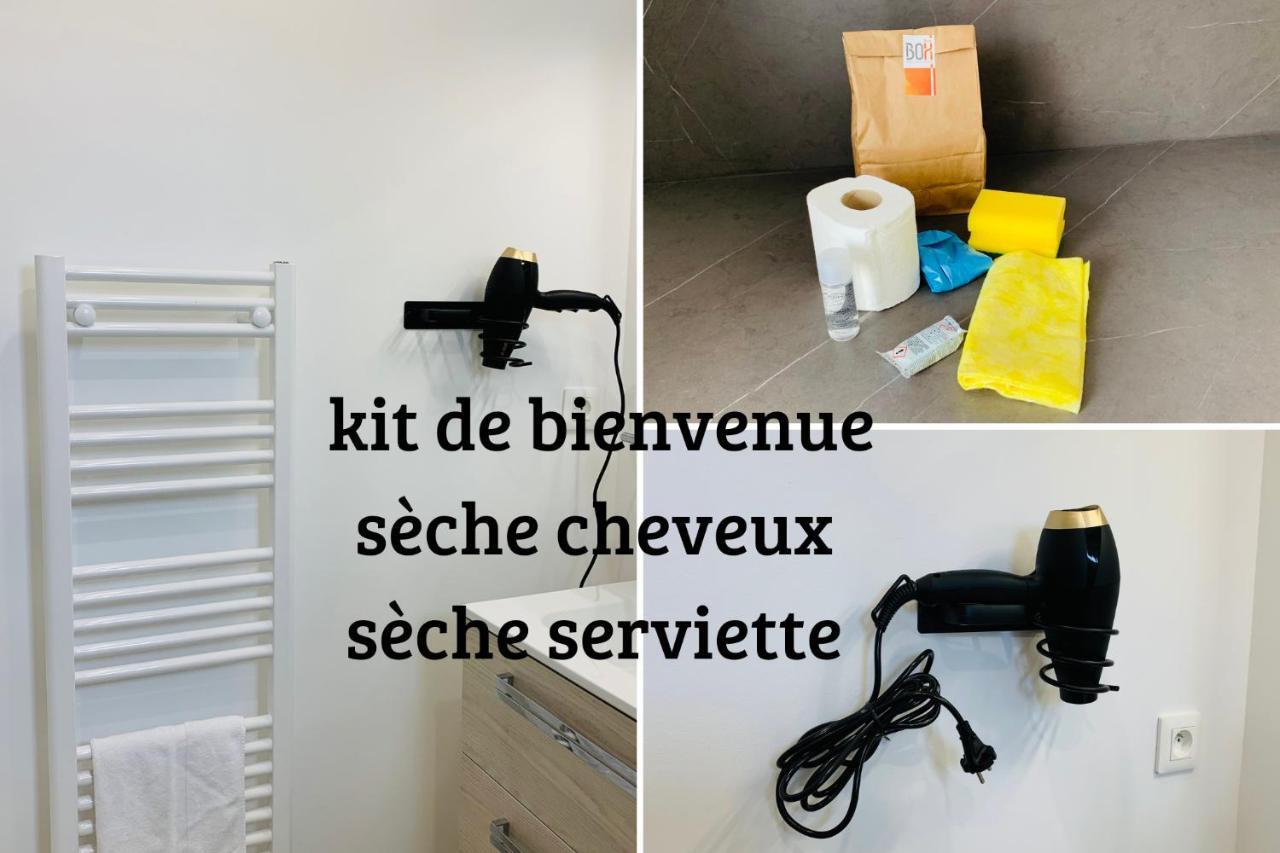 Le Vaisseau Maison Avec Piscine/Parking/Wifi/Plages 5Kms 레 마트 외부 사진